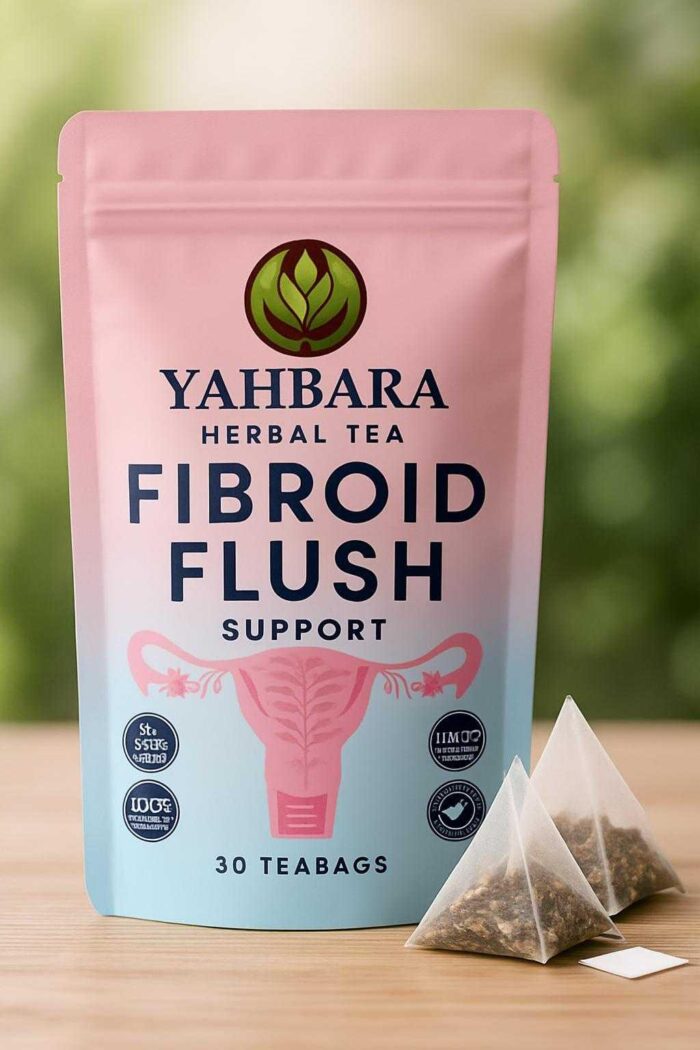 YAHBARA® Fibroid Flush Herbal Tea – 30 Teabags - Image 4