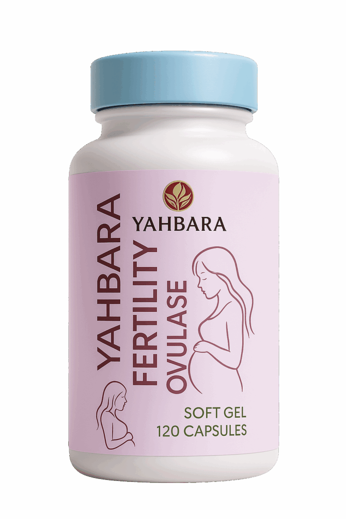 YAHBARA® OvuleEase™ – Premium Fertility Softgels (120 Capsules) - Image 1
